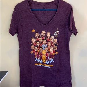 Cavs championship team vneck